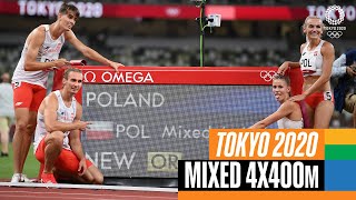 Mixed 4x400m Final  Tokyo Replays [upl. by Luann685]