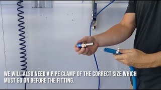 How to Connect Air Hose Fittings [upl. by Ettenyar]