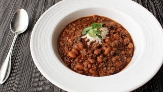 Beef Bean amp Beer Chili Recipe  How to Make Beef amp Beer Chili [upl. by Lenod]