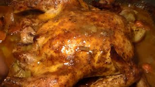 The BEST Whole OvenRoasted Chicken Recipe How To Roast A Chicken In The Oven [upl. by Nosduj85]