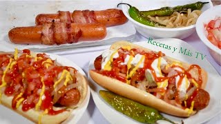 Hot Dogs para chuparse los dedos [upl. by Ahsienod]