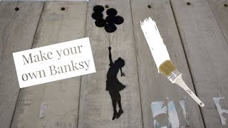 Make your own banksy [upl. by Akoyin]