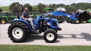 New Holland TC55DA Tractor amp Loader For Sale LOW HOURS [upl. by Kerry]