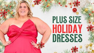 Plus Size Holiday TryOn Haul from Anthropologie [upl. by Netsirhk179]