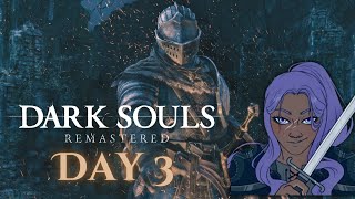 【Dark Souls 1 Remastered】Day 3  Katelina’s First Blind Playthrough  Twitch Vod 12725 [upl. by Sidnarb]