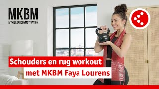 6 oefeningen om je schouders amp rug te trainen MKBM Workout  Kruidvat [upl. by Vastah664]