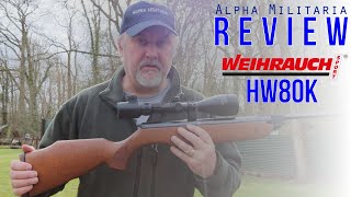 Weihrauch HW80k Review and Accuracy Test  A classic springer rifle [upl. by Rolf130]