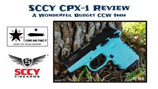 SCCY CPX1 Review  A wonderful budget CCW 9mm [upl. by Nairim]