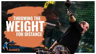 Throwing the Weight for distance  Highland Games [upl. by Alcus]