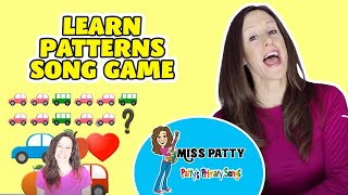 Learn Patterns Song Game for Children  Learn Patterns Recognize Patterns with Patty Shukla [upl. by Sundstrom346]