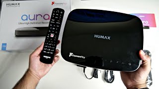 Humax Aura UHD 4K Freeview Recorder with Android TV OS  1TB  HYBRID TV BOX [upl. by Enrichetta]