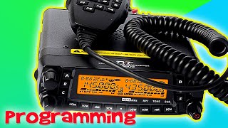 How to Program the TYT TH 9800 Quad Band Ham Radio  Ham Radio Programming [upl. by Kataway]