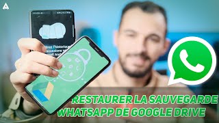 Comment Restaurer la Sauvegarde WhatsApp de Google Drive vers iPhone [upl. by Caneghem]