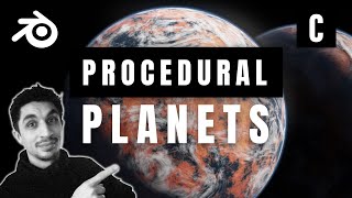 Procedural Planets in Blender  TUTORIAL [upl. by Sackville]