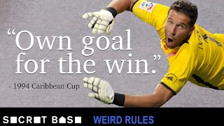 Barbados intentionally scored an own goal to help them win by two thanks to a weird golden goal rule [upl. by Eselahc752]