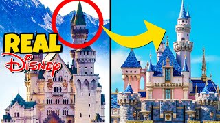 The REAL Disneyland Castle Top 5 Disney Castle Secrets in Real Life [upl. by Belford852]