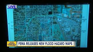 FEMA releases new flood hazard map for Pinellas County [upl. by Mamie526]