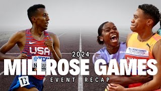 2024 Millrose Games Recap and Highlights  World Record Broken [upl. by Htebilil]