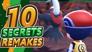 10 SECRETS amp ASTUCES dans POKÉMON DIAMANT ÉTINCELANT et PERLE SCINTILLANTE [upl. by Hugues]