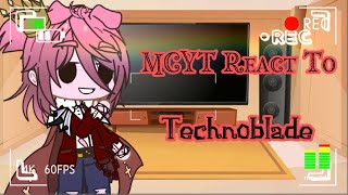 MCYT React To Technoblade Part 1 [upl. by Baiel]