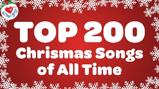 Top 200 Christmas Songs of All Time 🎅 Best Christmas Music Playlist [upl. by Joceline]