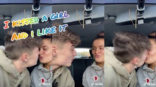 CONNOR DAWSON  TIKTOK COMPILATION  KISSING A GIRL [upl. by Ssilem]