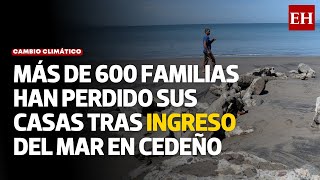 Más de 50 viviendas se ha tragado el mar en Cedeño [upl. by Atwahs]