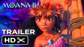 MOANA 2 2024  Disney  Teaser Trailer Concept [upl. by Ahsikit]