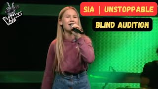 Sia  Unstoppable  Leonie  Blind Auditions  The Voice Kids 2019 [upl. by Alphonso]