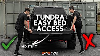 2022 Tundra Bed Step Install  Easy Access Upgrade [upl. by Atterbury]