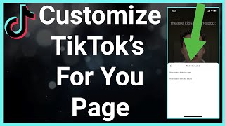 How To Reset amp Customize TikTok FYP For You Page [upl. by Anikas206]