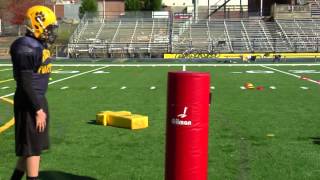 Youth Football Lineman Drills [upl. by Iras]