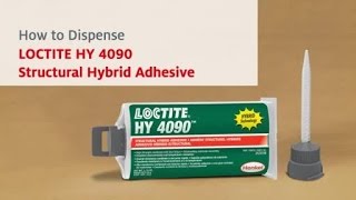 How to Dispense LOCTITE HY 4090 Structural Hybrid Adhesive [upl. by Lindy749]