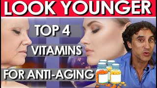 TOP 4 VITAMINS for SKIN TIGHTENING  Vitamins for Skin [upl. by Aarika997]