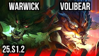 WARWICK vs VOLIBEAR TOP  614  KR Master  25S12 [upl. by Abijah]