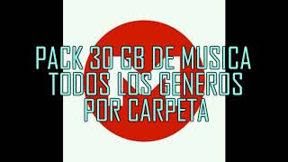 PACK30 GBDE MUSICA TODOS LOS GENEROS POR CARPETALINK DE DESCARGA EN LA DESCRIPCION DEL VIDEO [upl. by Jenne]