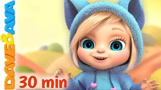 🍉 Baby Videos  Cartoon  Nursery Rhymes by Dave and Ava 🍉 [upl. by Edwine888]