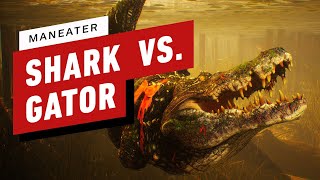 Maneater  Baby Shark vs Alligator Gameplay [upl. by Eicul]