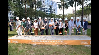 Huizenga Park Reimagined Groundbreaking  May 22 2024 [upl. by Adiana277]