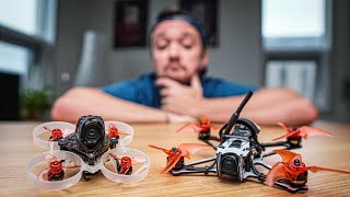 LowBudget FPV Drones that Dont Suck Mobula 6 HD  Tinyhawk 2 Freestyle Review [upl. by Tracie657]