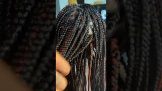 Traditional box braids explore explorepage boxbraids foryou [upl. by Dayle]