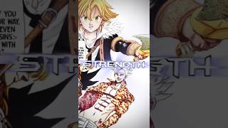 Meliodas vs Ban anime animeedit manga edit meliodas ban nanatsunotaizai sevendeadlysins [upl. by Annaillil]