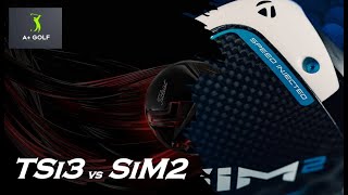 TITLEIST TSI3 vs TAYLORMADE SIM2  DRIVER REVIEW and HEAD TO HEAD [upl. by Jarad]