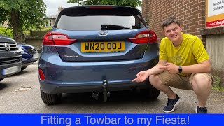 Fitting a Towbar to My Car [upl. by Stubstad]