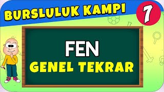 7Sınıf Fen  Bursluluk Sınavı Genel Tekrar [upl. by Odlanar]