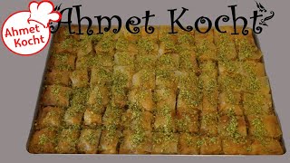 Rezept Baklava  Ahmet Kocht  türkisch kochen  Folge 9 [upl. by Tail389]