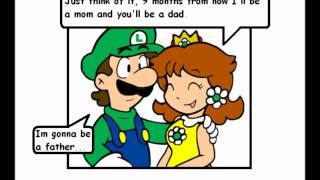 Hi Im Pregnant Part 1 Mario Comics [upl. by Niala]