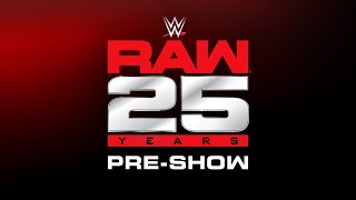 RAW 25 PreShow Jan 22 2018 [upl. by Anassor]