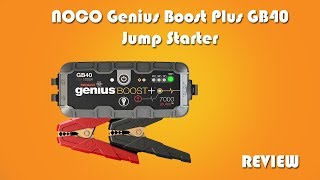 NOCO Genius Boost Plus GB40 Jump Starter Review [upl. by Keiryt]