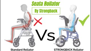 Seata Rollator Review and Customer Thoughts [upl. by Wivina]